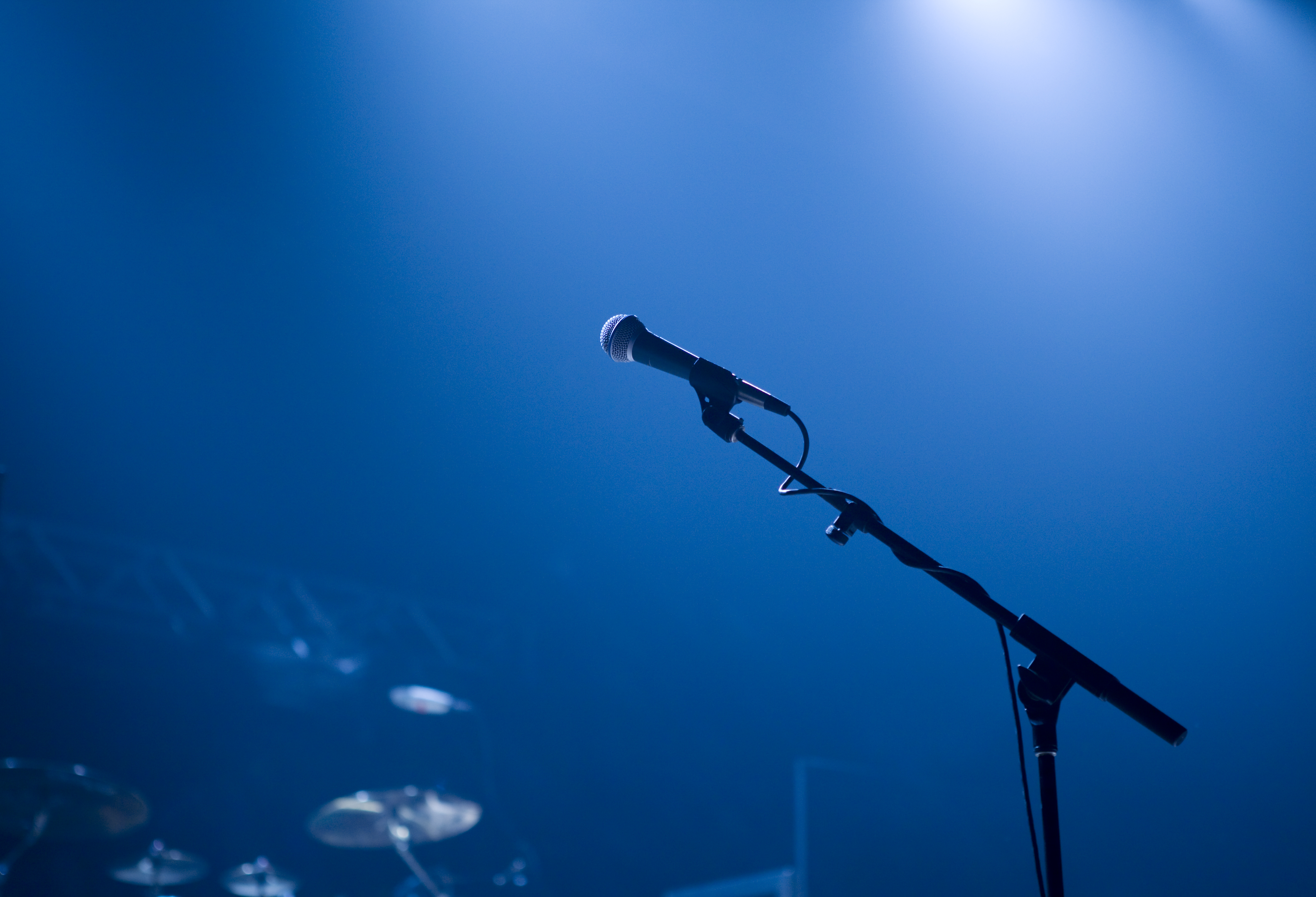 High-end audio equipment on RS Stands in professional recording studio