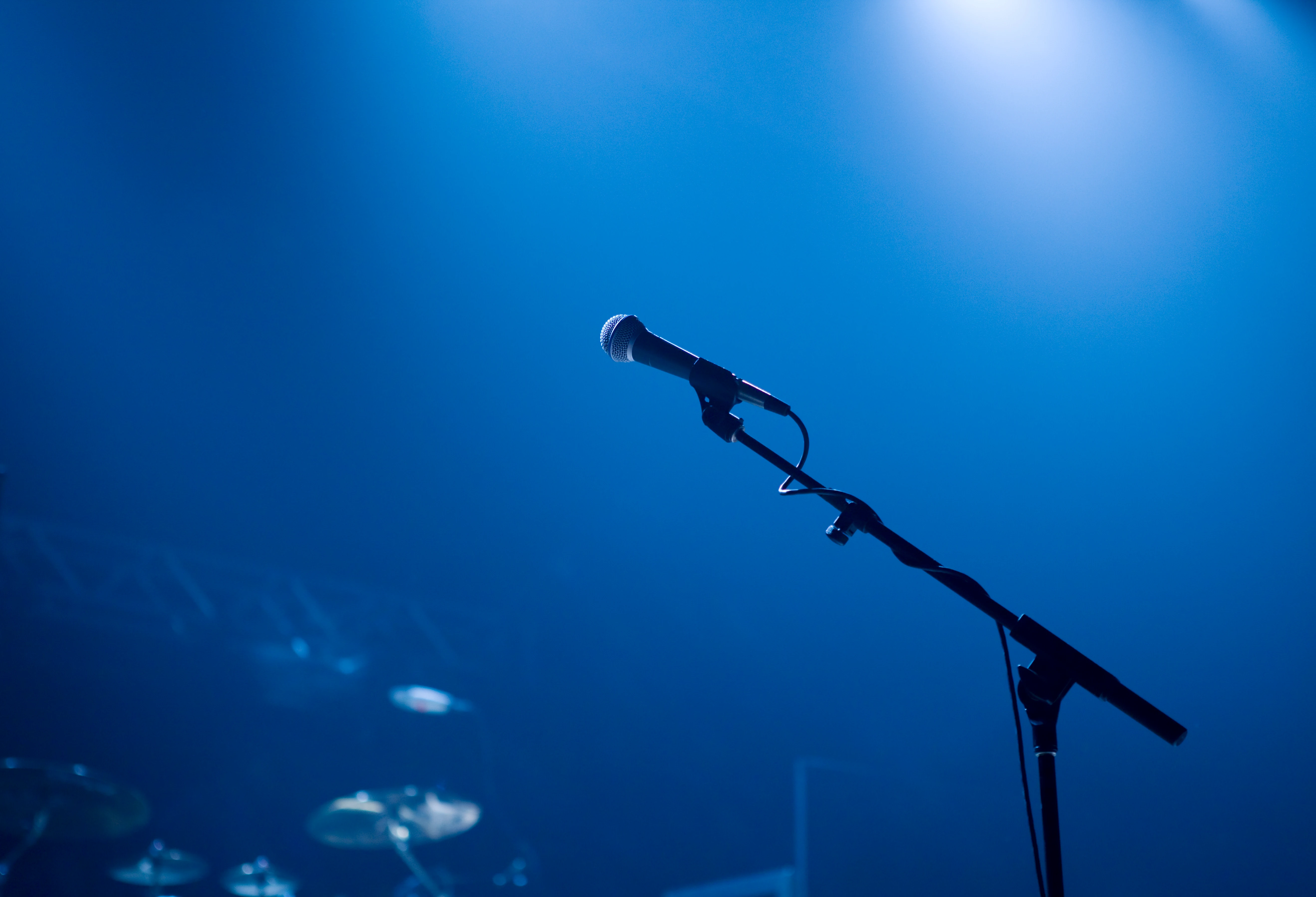 High-end audio equipment on RS Stands in professional recording studio