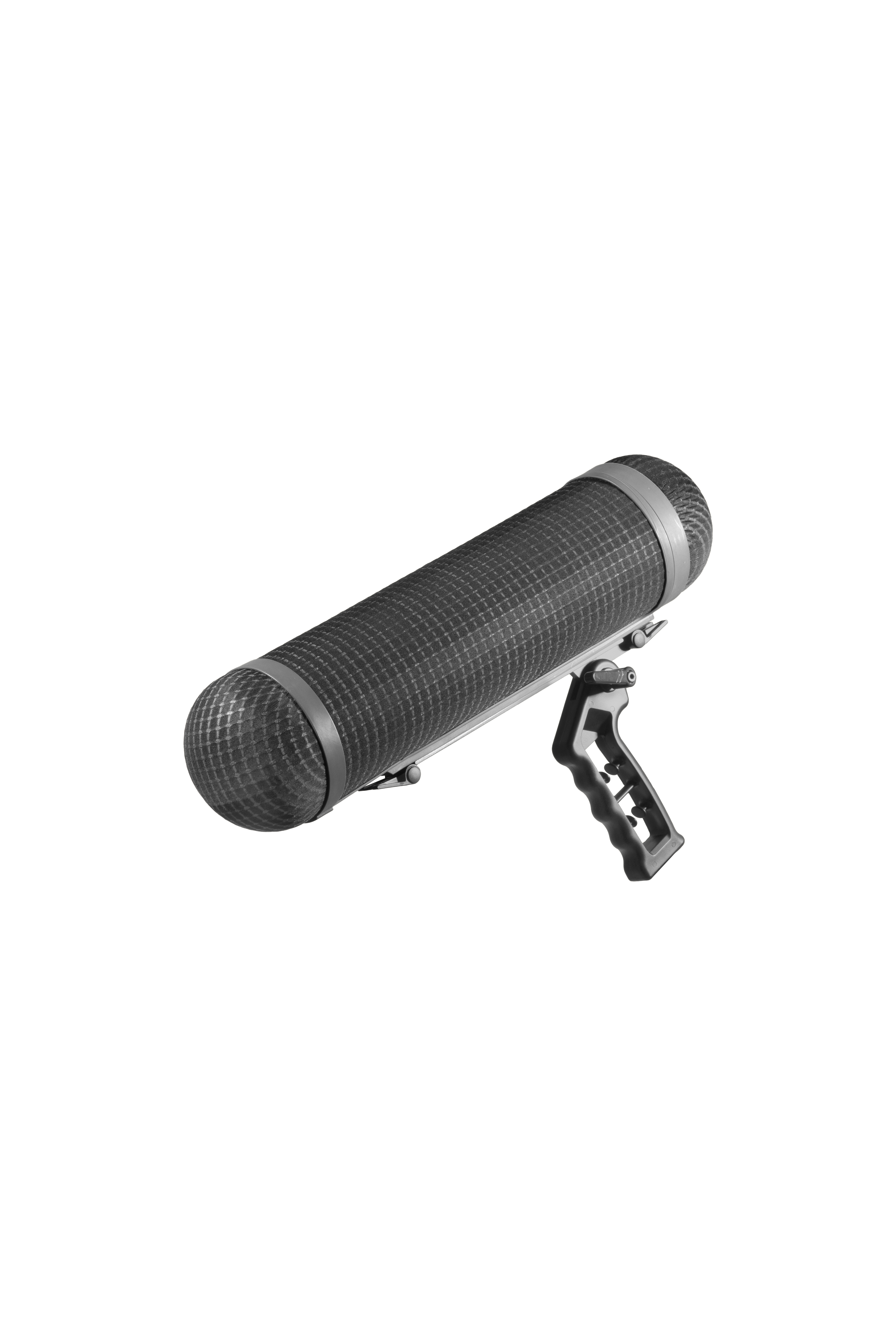 Blimp C3 mounted on RØDE NTG3 showing secure fit
