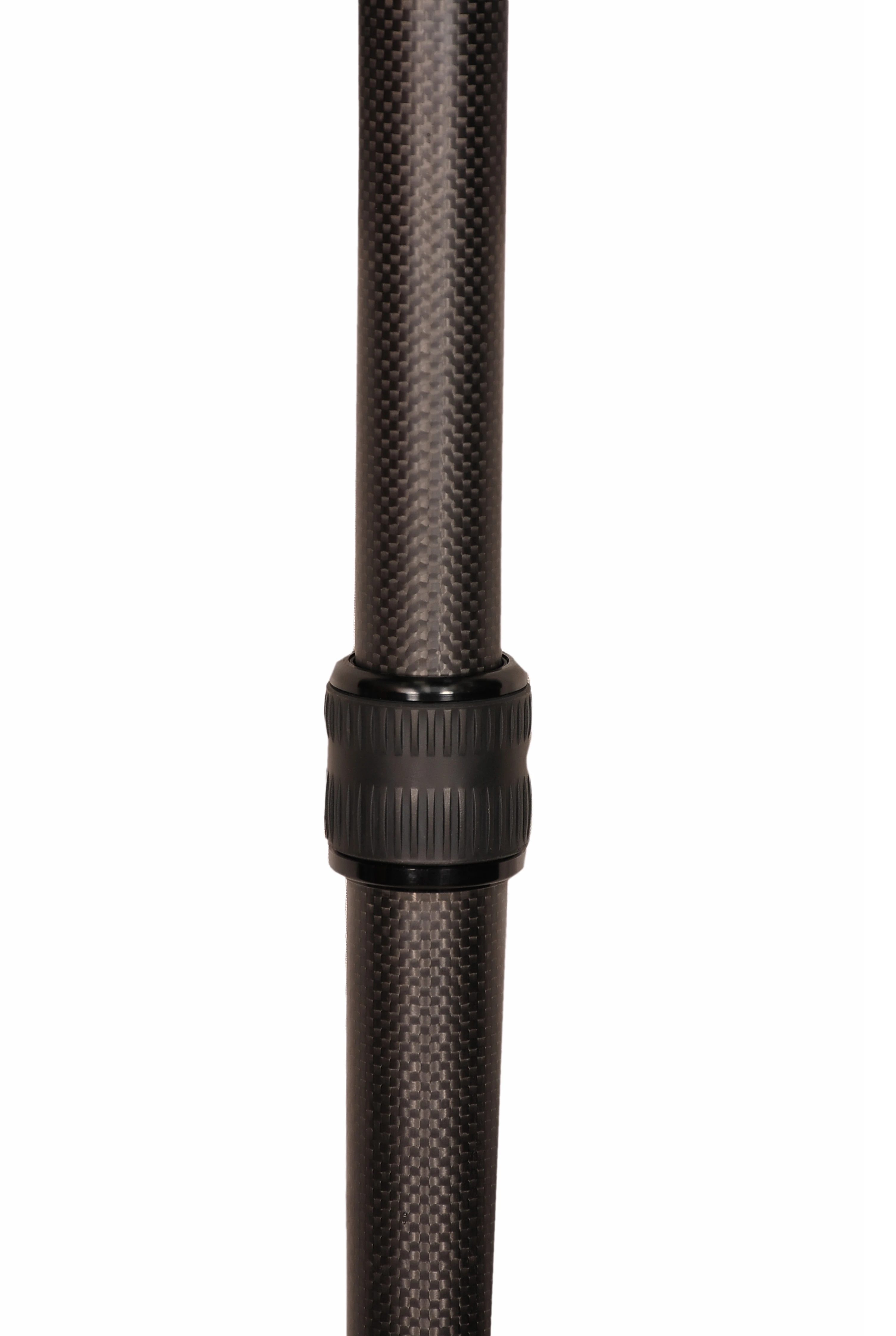 Close-up of RS C35456's twist-lock mechanism and carbon fiber texture