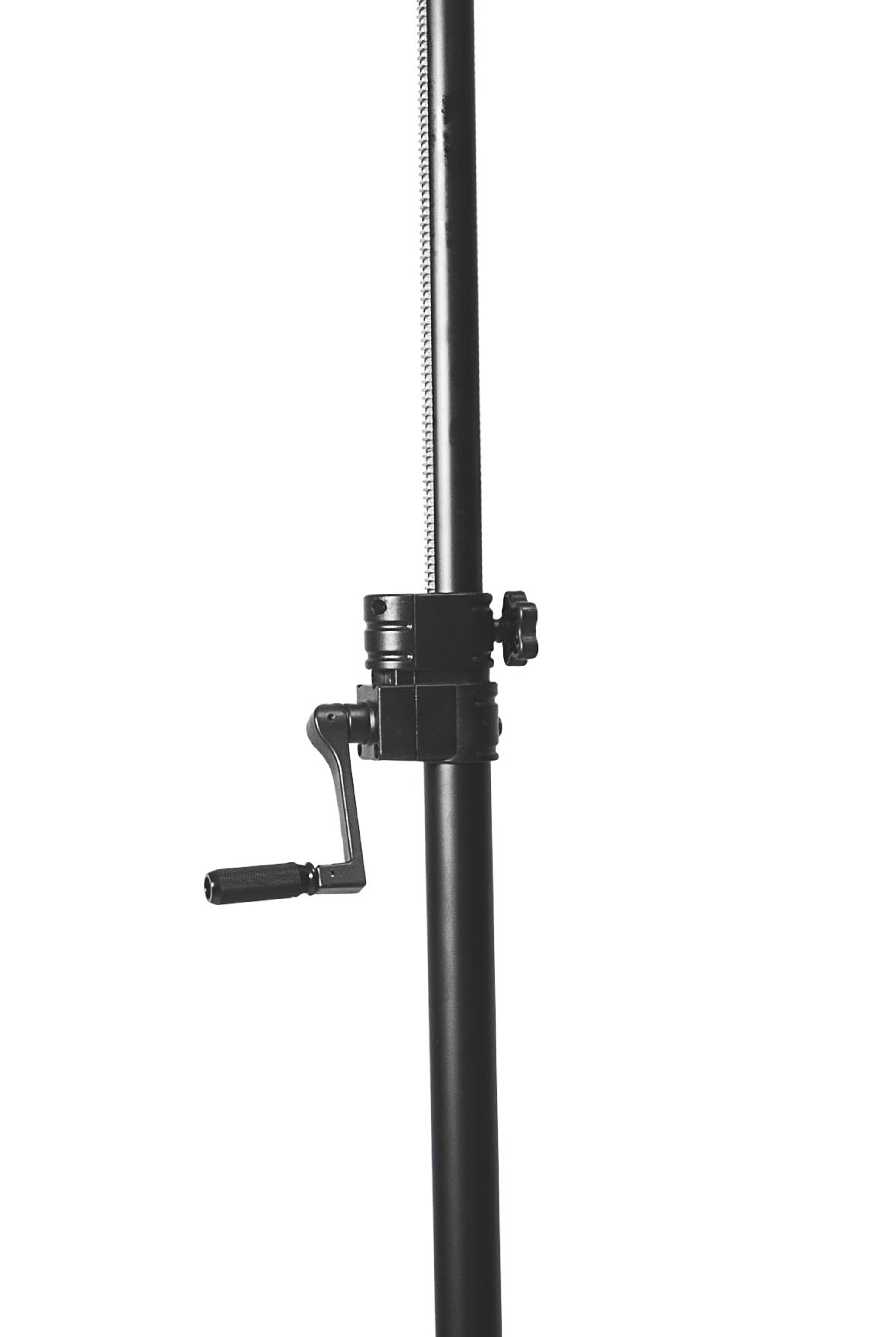 Close-up of RS048's crank height adjustment mechanism