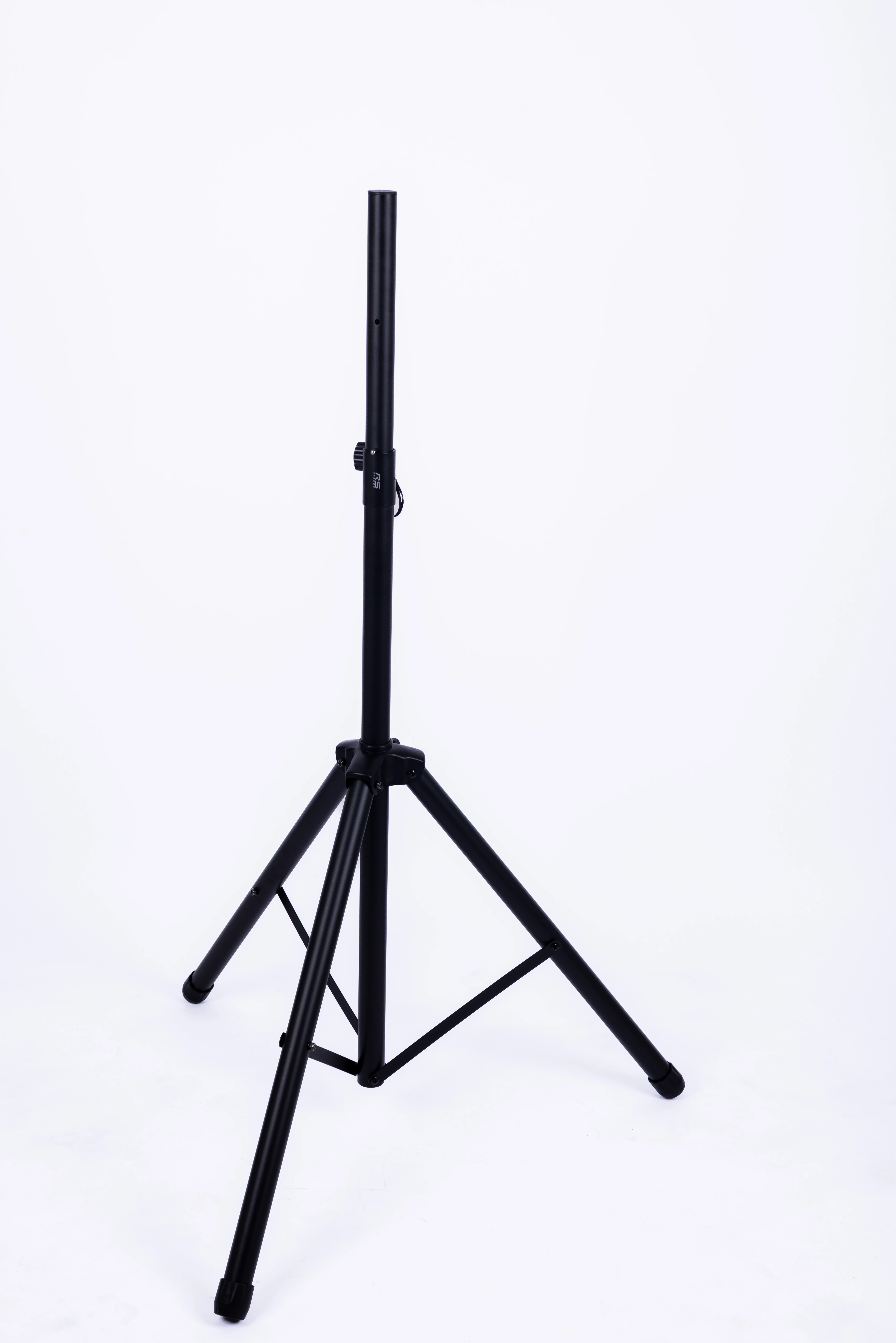 RS-051 Speaker Tripod Stand fully extended with speaker in live setup