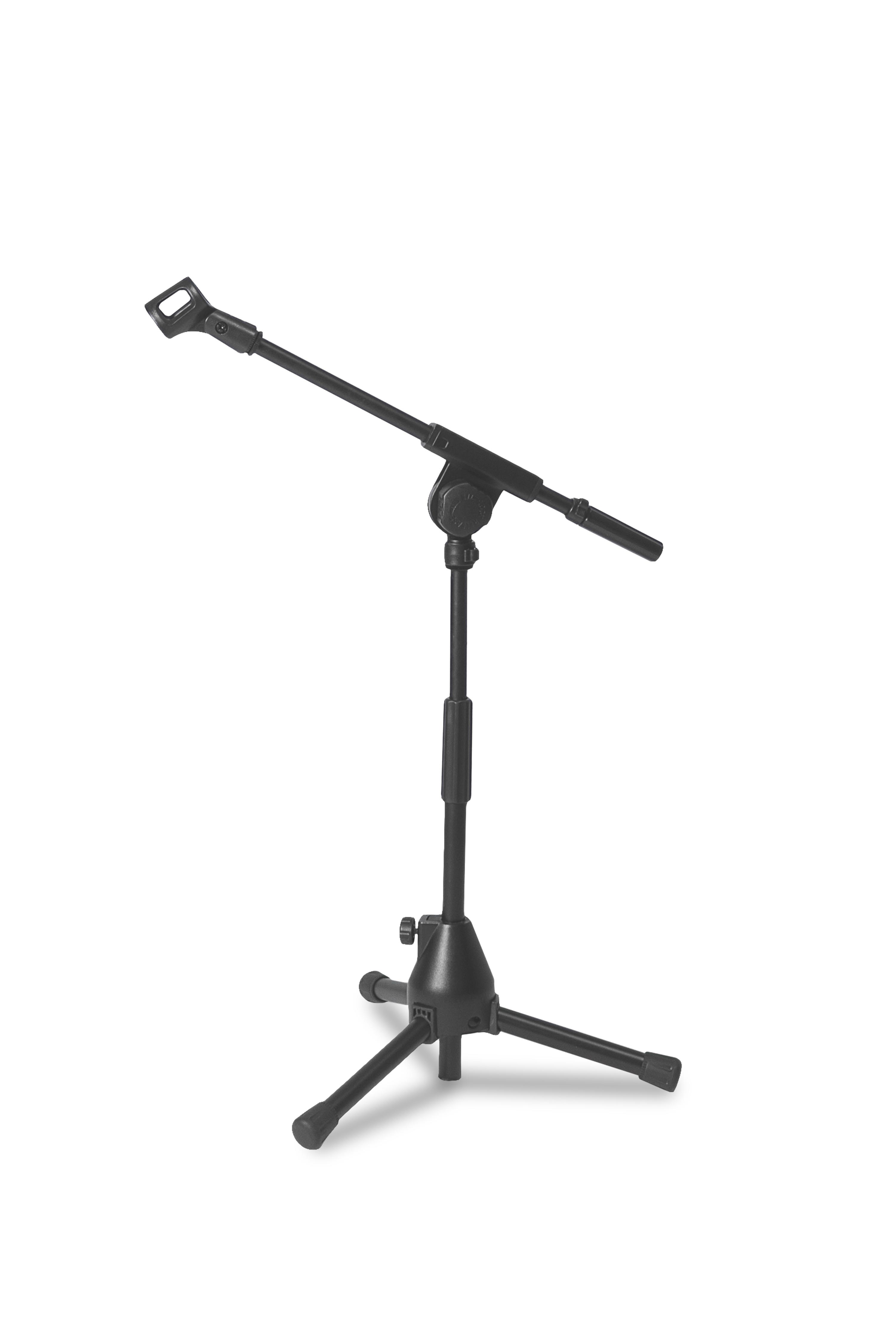 RS120 Short Boom Stand - Compact professional microphone stand with screwable clutch in full view