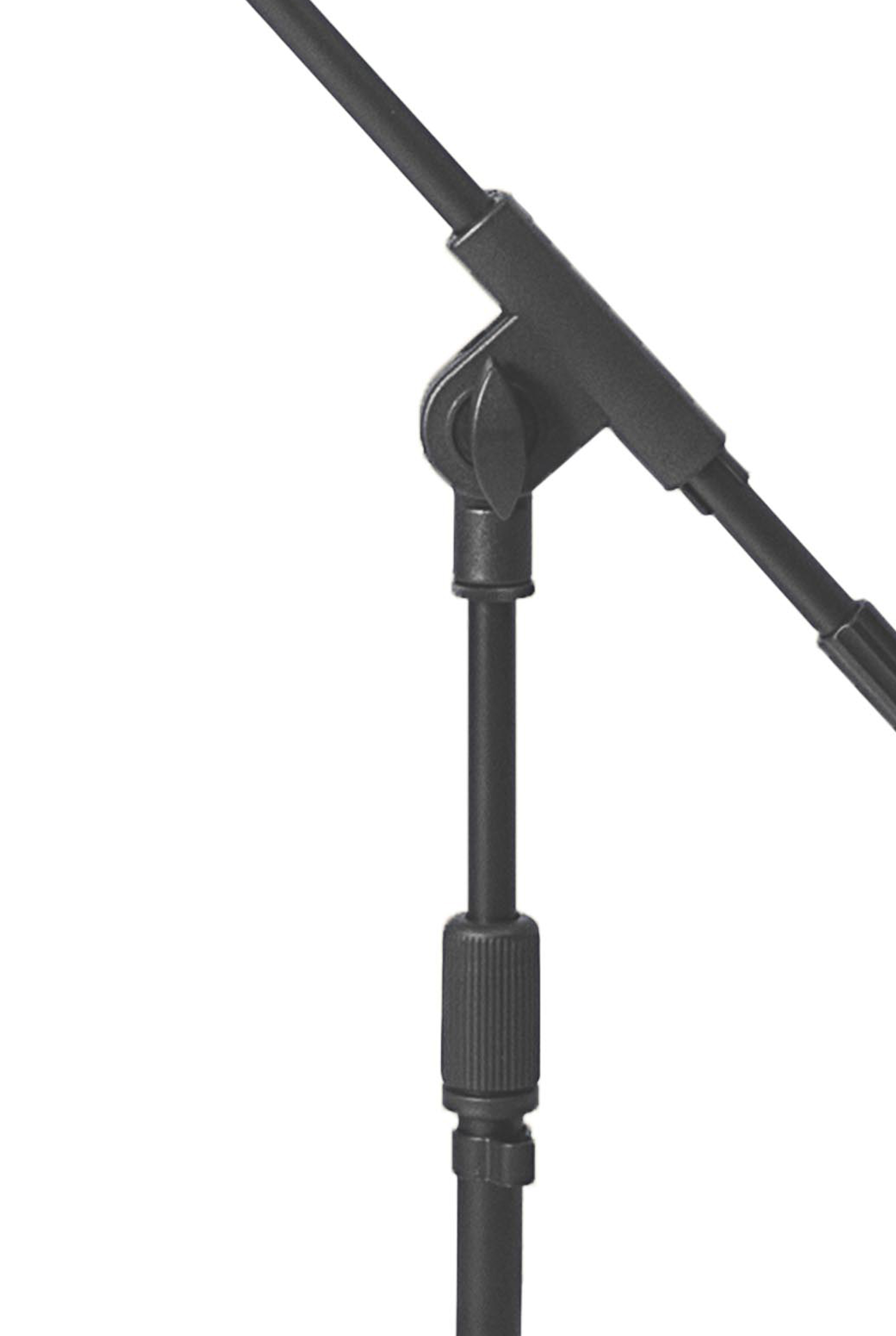 Close-up of RS305B height adjustment mechanism with secure locking
