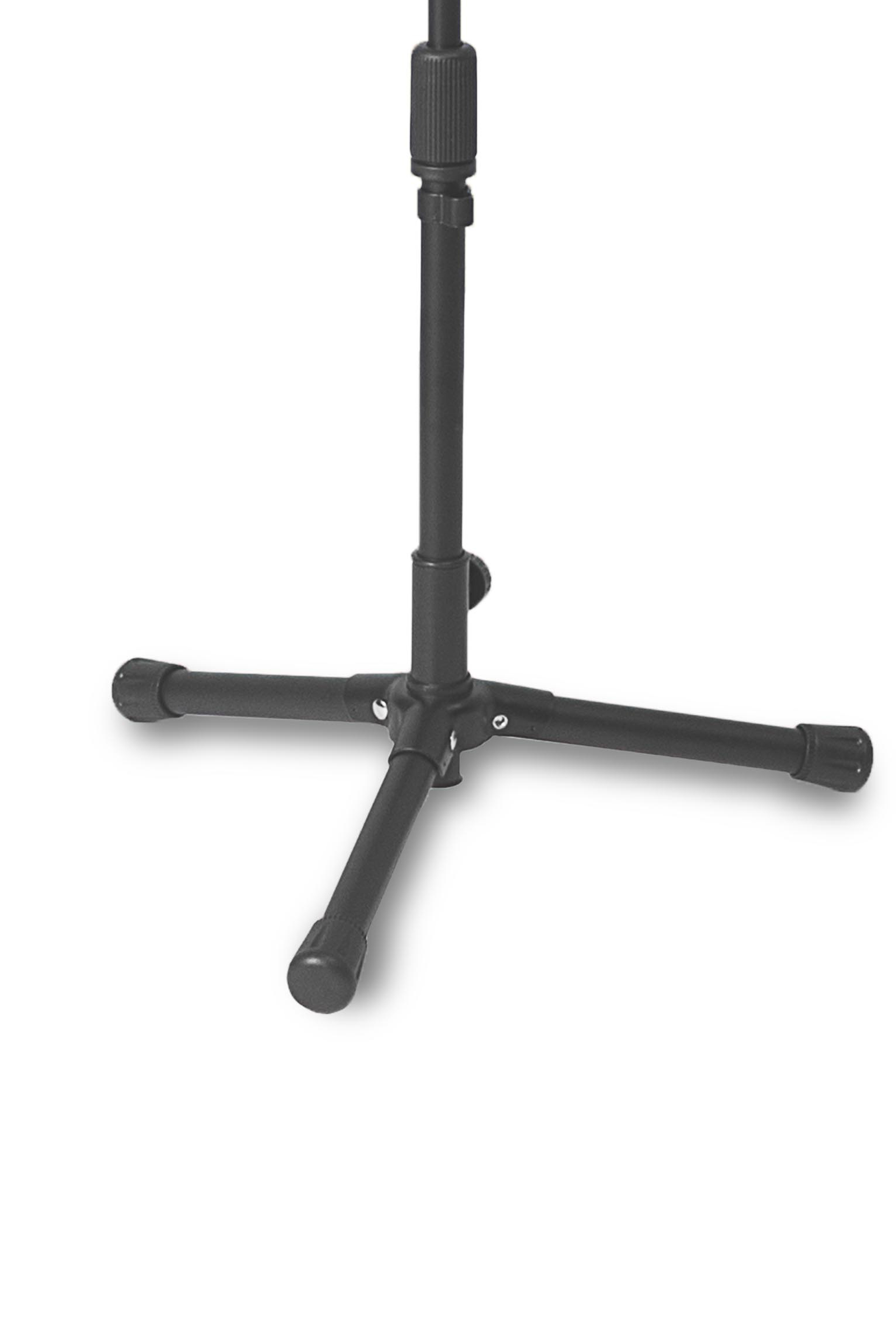 RS305B fully extended to maximum 900mm height with boom arm at 900mm length