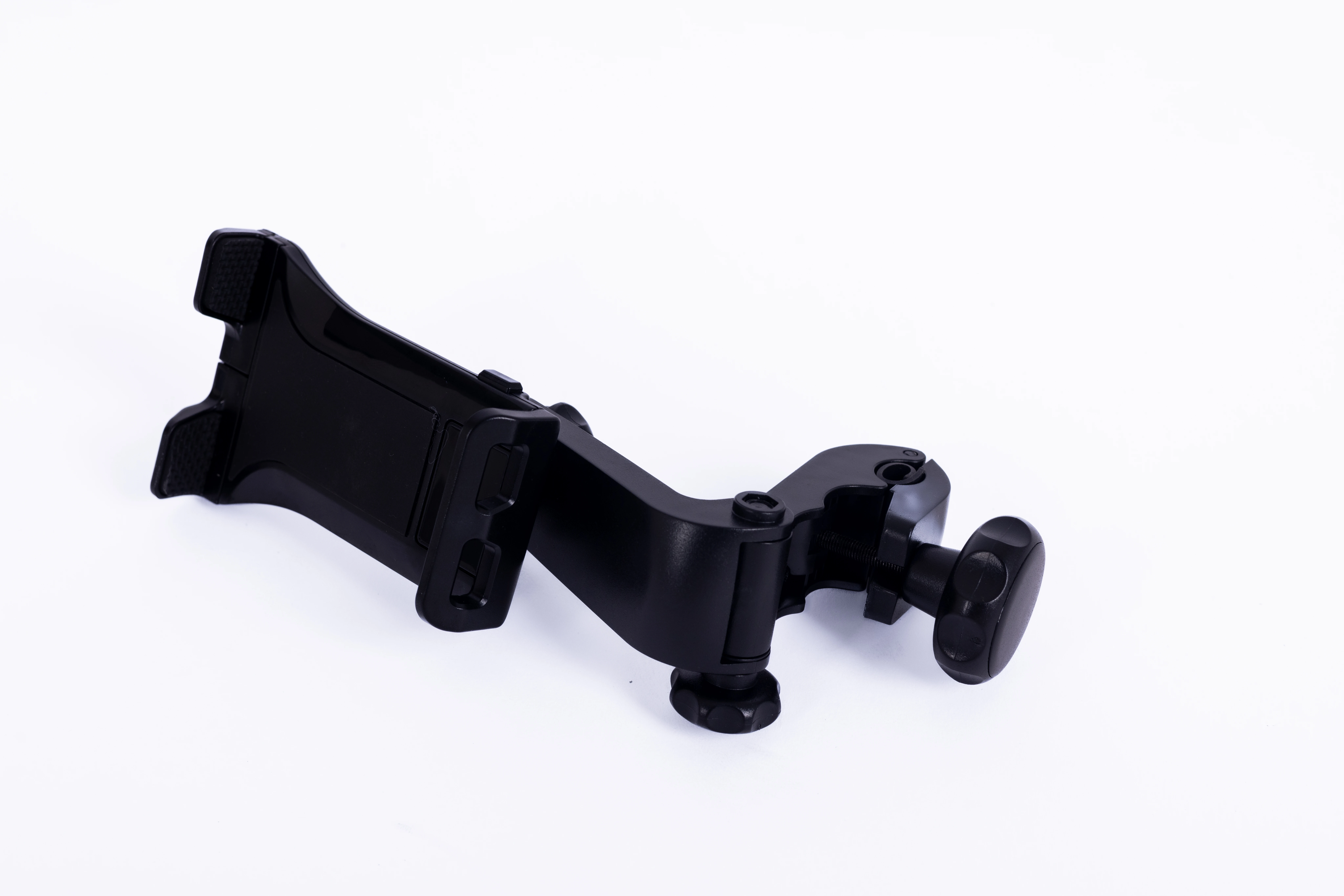 RS-51 iPad Holder strong clamp mechanism on keyboard stand