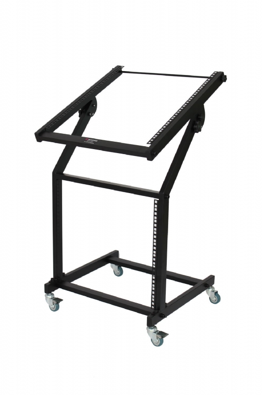 RS701 (9U) Professional Audio Rack - Front view