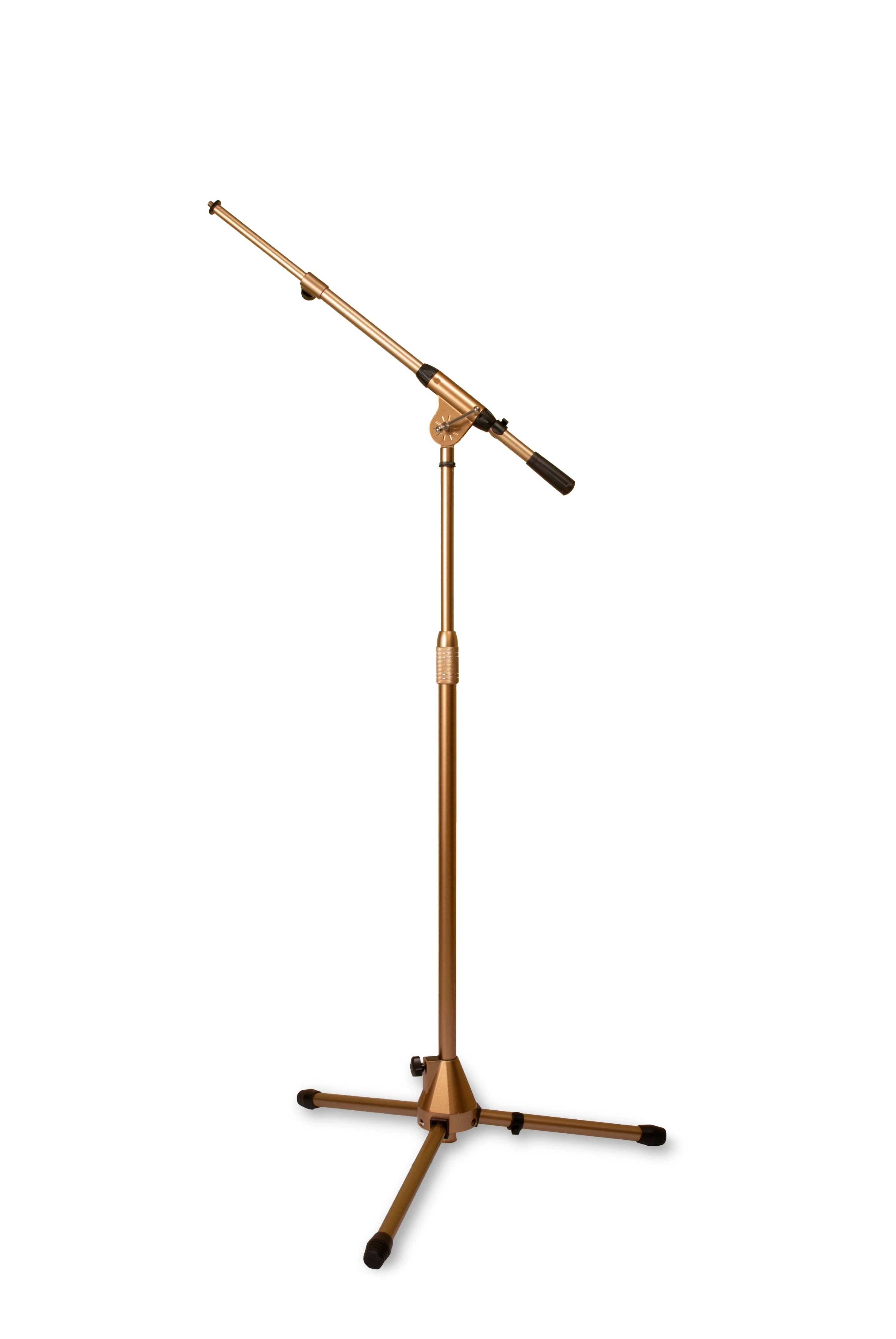 Heavy Duty Boom Stand RS718 GOLD - Compact Storage Position