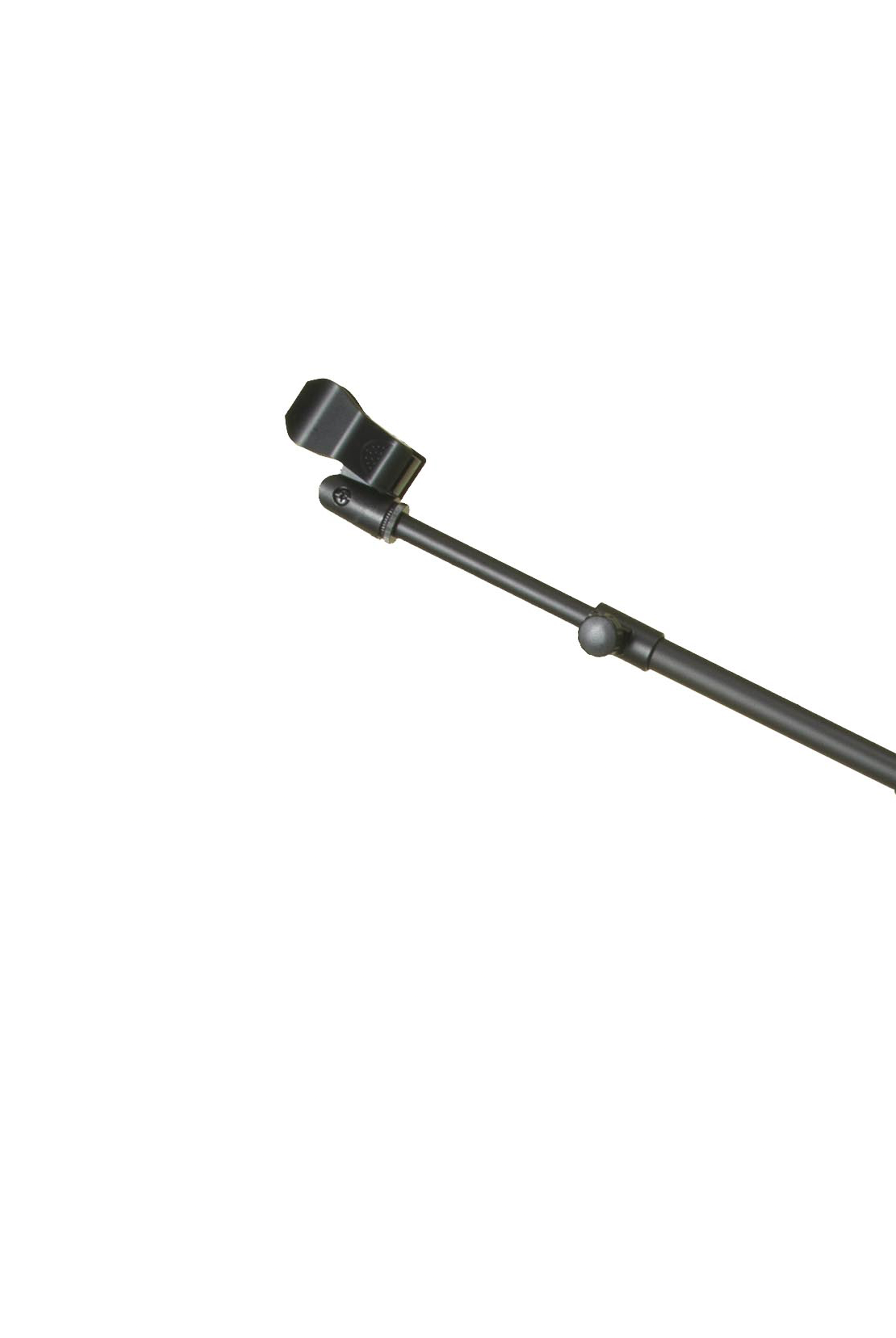 Side view of RS755 showing stable base and extended boom arm