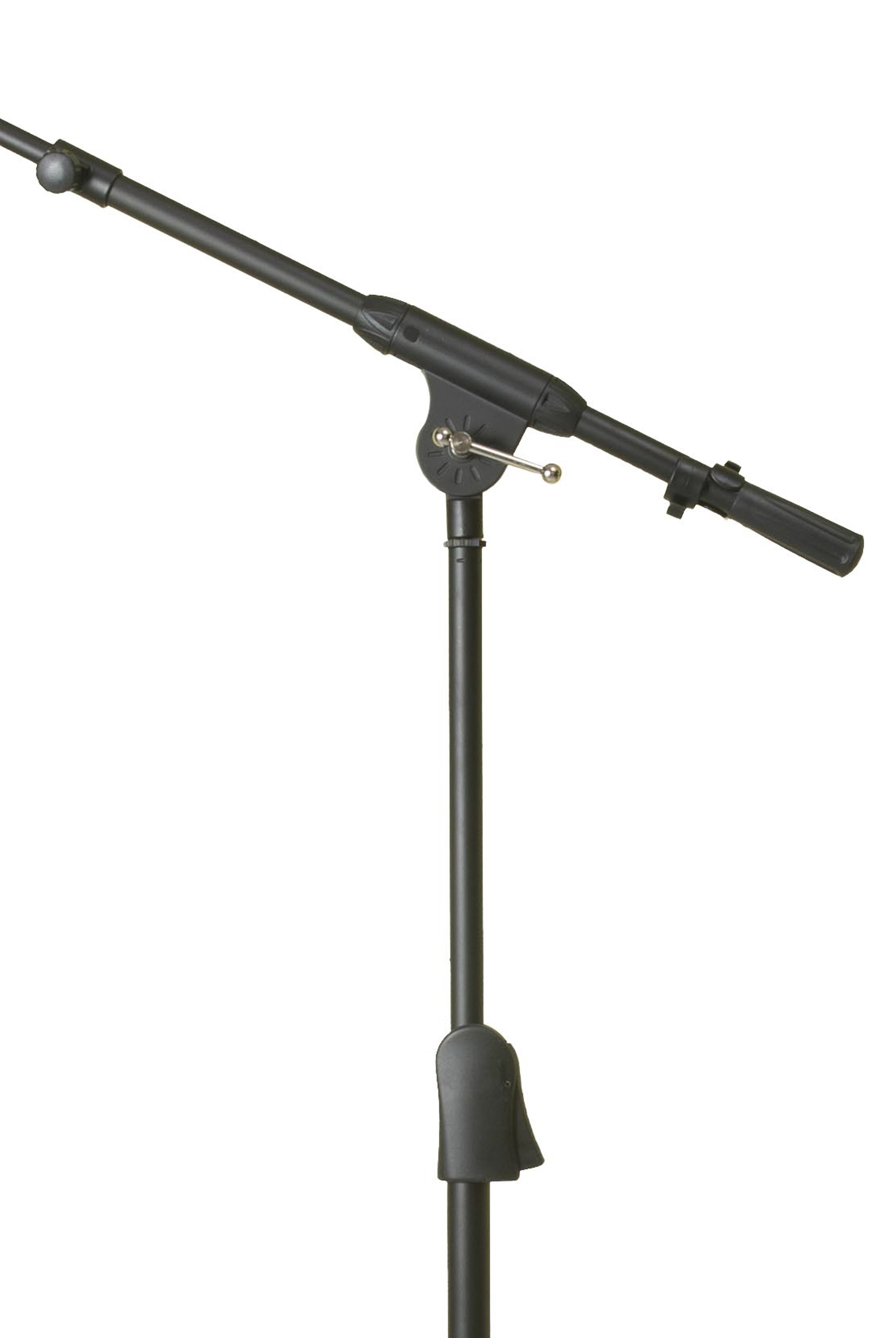 Close-up of RS755's height adjustment and locking mechanism