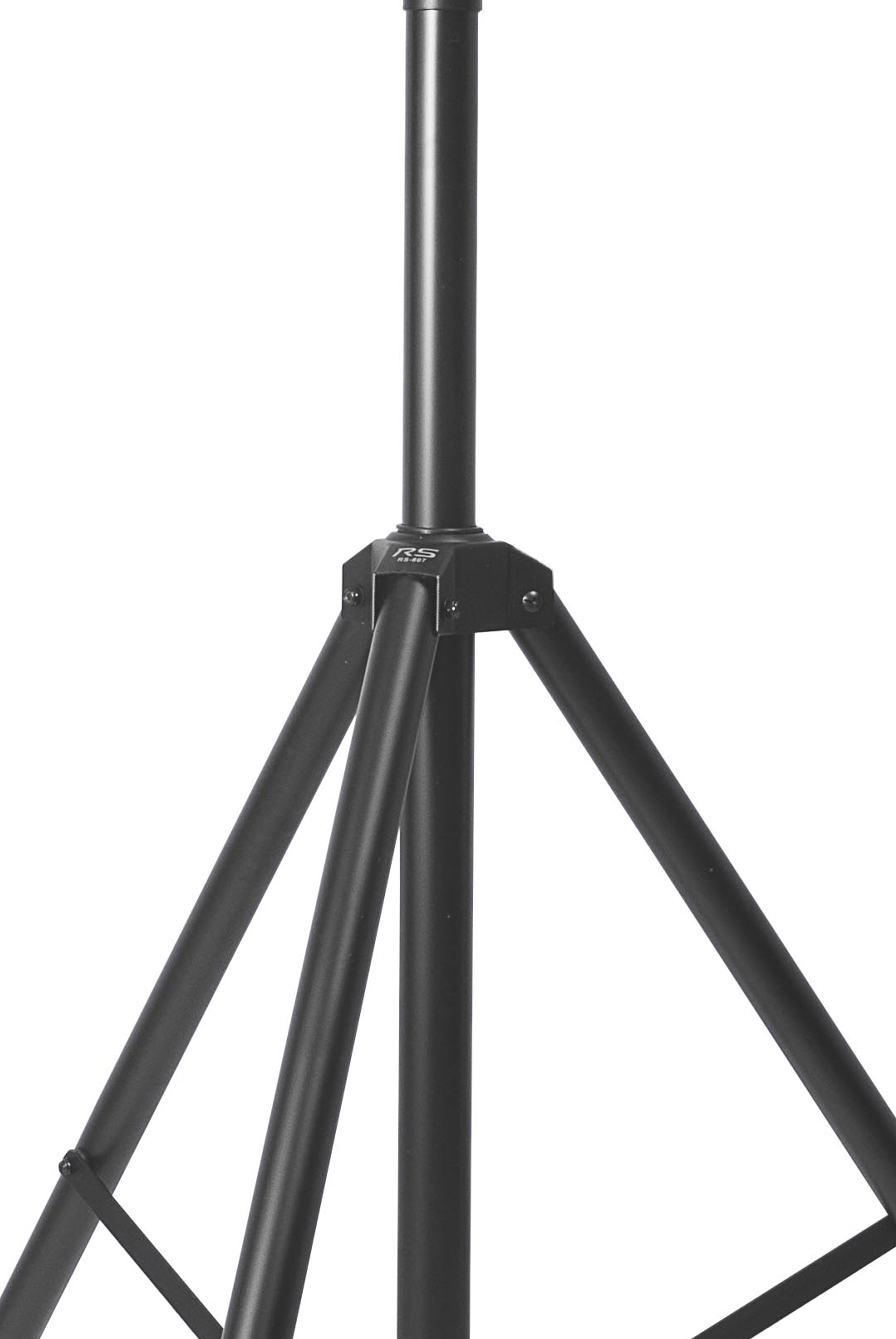 Close-up of RS801's height adjustment mechanism