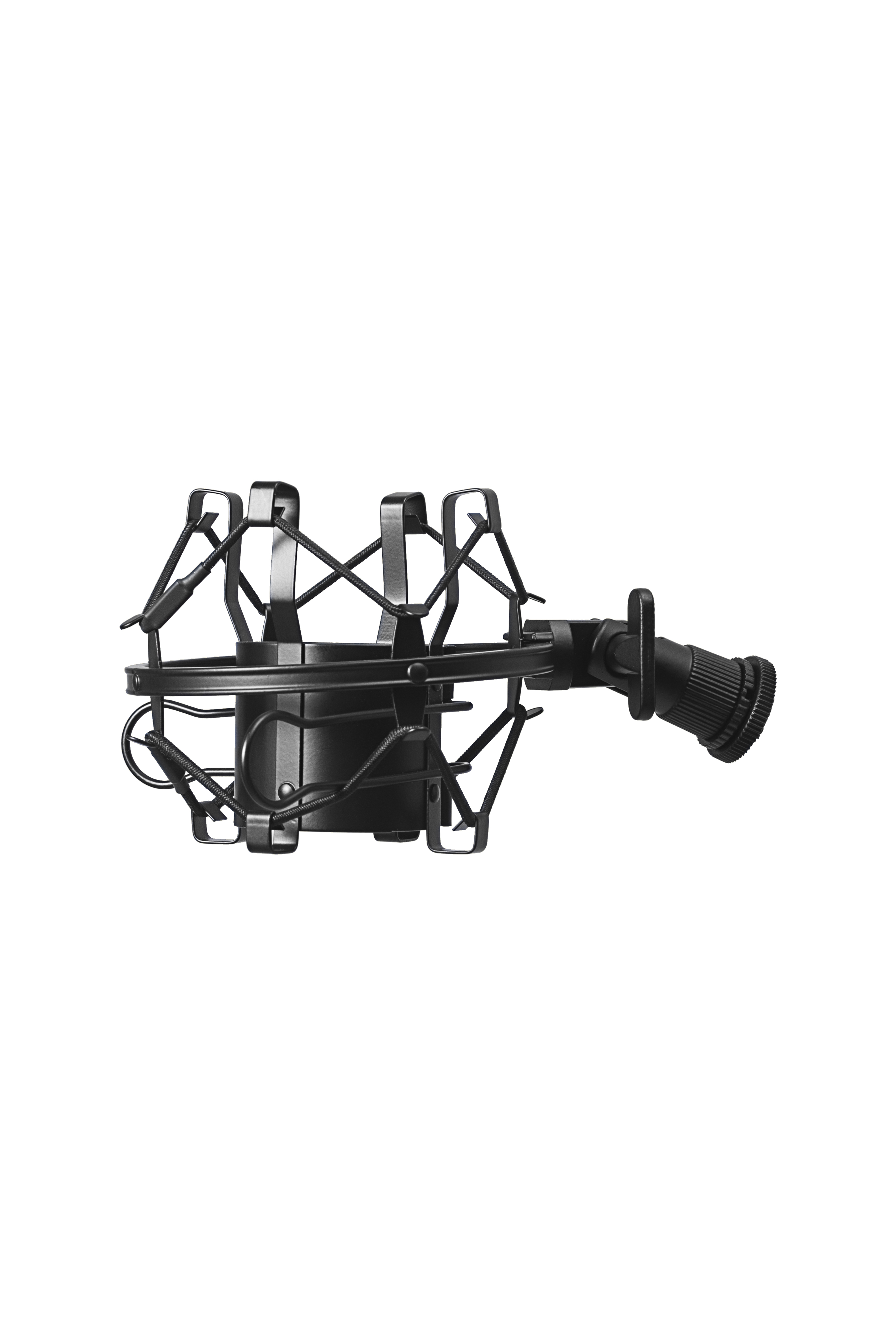 Close-up of RS T2's adjustable rubber suspension system in black